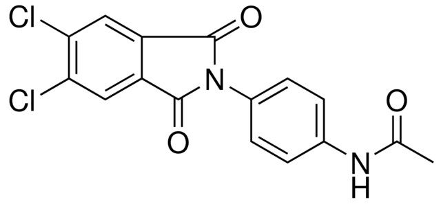 N-(4-(5,6-DICHLORO-1,3-DIOXO-1,3-DIHYDRO-ISOINDOL-2-YL)-PHENYL)-ACETAMIDE