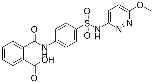 N-(4-(6-METHOXY-PYRIDAZIN-3-YLSULFAMOYL)-PHENYL)-PHTHALAMIC ACID