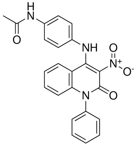 N-(4-((3-NITRO-2-OXO-1-PHENYL-1,2-DIHYDRO-4-QUINOLINYL)AMINO)PHENYL)ACETAMIDE
