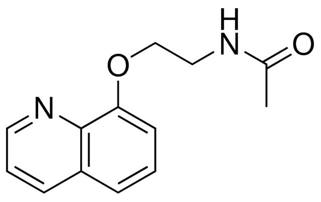 N-(2-(QUINOLIN-8-YLOXY)-ETHYL)-ACETAMIDE