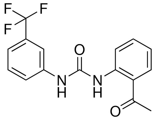 N-(2-ACETYLPHENYL)-N'-(3-(TRIFLUOROMETHYL)PHENYL)UREA
