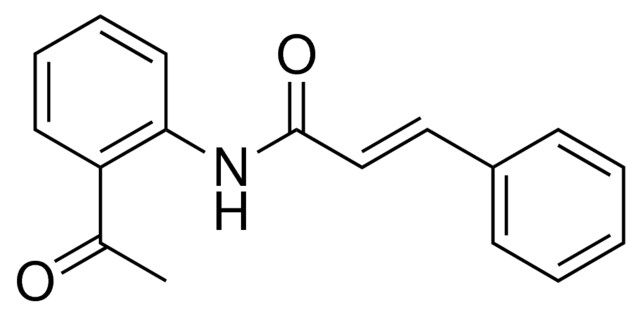 N-(2-ACETYLPHENYL)-3-PHENYLACRYLAMIDE