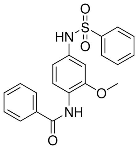 N-(2-METHOXY-4-((PHENYLSULFONYL)AMINO)PHENYL)BENZAMIDE