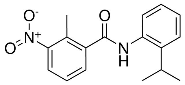 N-(2-ISOPROPYLPHENYL)-2-METHYL-3-NITROBENZAMIDE