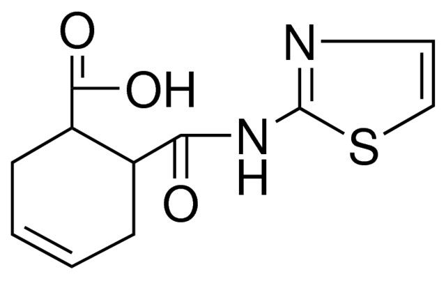 N-(2-THIAZOLYL)-1,2,3,6-TETRAHYDROPHTHALAMIC ACID