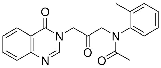N-(2-METHYLPHENYL)-N-(2-OXO-3-(4-OXO-3(4H)-QUINAZOLINYL)PROPYL)ACETAMIDE