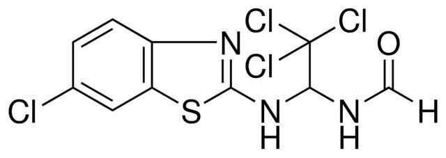 N-(2,2,2-TRICHLORO-1-(6-CHLORO-BENZOTHIAZOL-2-YLAMINO)-ETHYL)-FORMAMIDE