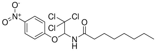 N-(2,2,2-TRICHLORO-1-(4-NITROPHENOXY)ETHYL)OCTANAMIDE