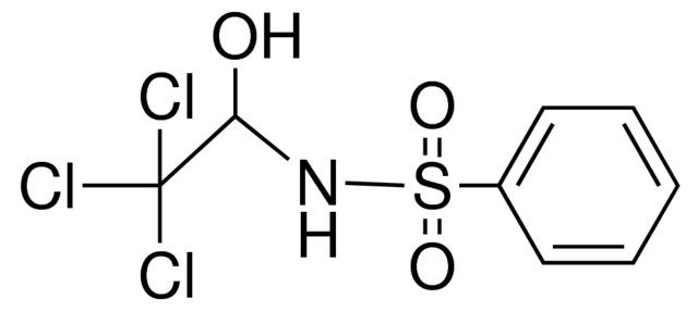 N-(2,2,2-TRICHLORO-1-HYDROXY-ETHYL)-BENZENESULFONAMIDE