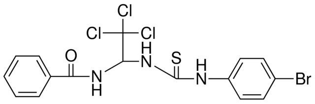N-(1-(3-(4-BROMO-PHENYL)-THIOUREIDO)-2,2,2-TRICHLORO-ETHYL)-BENZAMIDE