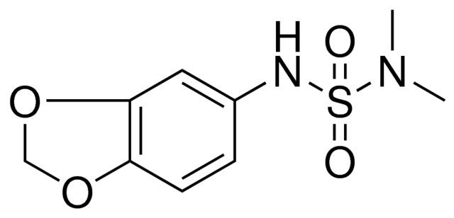 N'-(1,3-BENZODIOXOL-5-YL)-N,N-DIMETHYLSULFAMIDE