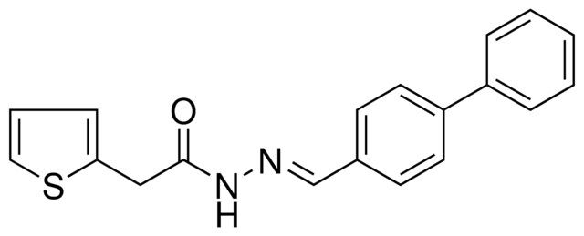 N'-((1,1'-BIPHENYL)-4-YLMETHYLENE)-2-(2-THIENYL)ACETOHYDRAZIDE