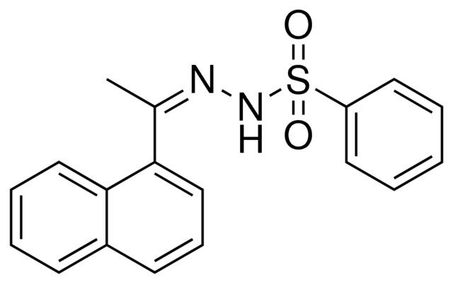 N'-[(Z)-1-(1-NAPHTHYL)ETHYLIDENE]BENZENESULFONOHYDRAZIDE