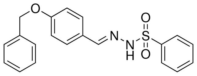 N'-(4-(BENZYLOXY)BENZYLIDENE)BENZENESULFONOHYDRAZIDE
