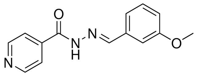 N'-(3-METHOXYBENZYLIDENE)ISONICOTINOHYDRAZIDE