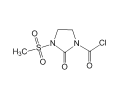 3-Methanesulfonyl-2-oxo-1-imidazolidinecarbonyl chloride