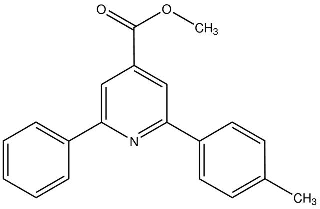 Methyl 2-phenyl-6-<i>p</i>-tolylpyridine-4-carboxylate
