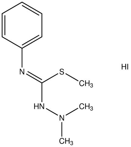 methyl 2,2-dimethyl-N-phenylhydrazinecarbimidothioate hydroiodide