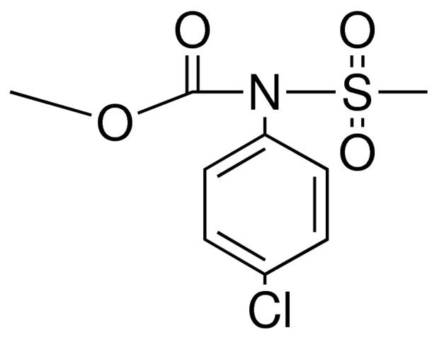 METHYL N-(4-CHLOROPHENYL)-N-(METHYLSULFONYL)CARBAMATE