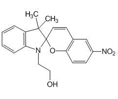 1-(2-Hydroxyethyl)-3,3-dimethylindolino-6'-nitrobenzopyrylospiran