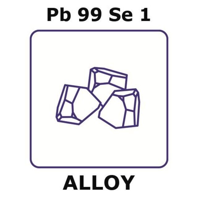 Lead-selenium alloy, Pb99Se1