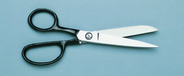 Left handed shears