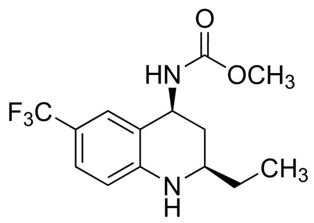 Methyl (2R,4S)-2-ethyl-6-(trifluoromethyl)-1,2,3,4-tetrahydro-4-quinolinylcarbamate