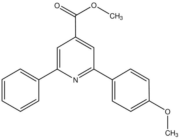 Methyl 2-(4-methoxyphenyl)-6-phenylpyridine-4-carboxylate