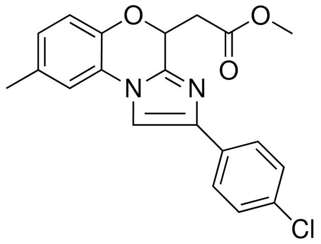 METHYL [2-(4-CHLOROPHENYL)-8-METHYL-4H-IMIDAZO[2,1-C][1,4]BENZOXAZIN-4-YL]ACETATE