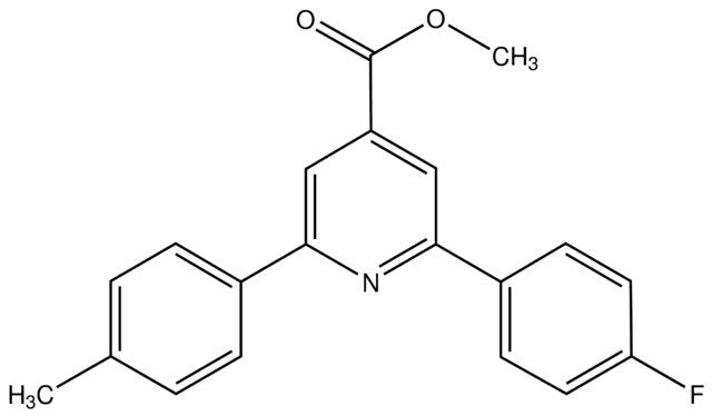 Methyl 2-(4-fluorophenyl)-6-<i>p</i>-tolylpyridine-4-carboxylate