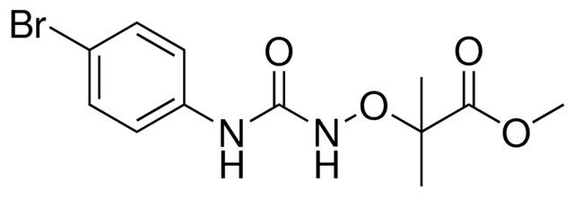 METHYL 2-({[(4-BROMOANILINO)CARBONYL]AMINO}OXY)-2-METHYLPROPANOATE