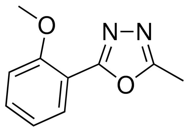 methyl 2-(5-methyl-1,3,4-oxadiazol-2-yl)phenyl ether
