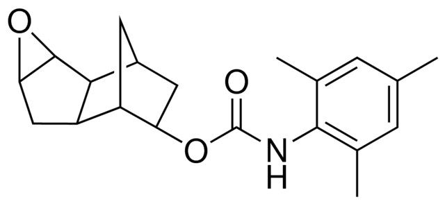 OCTAHYDRO-2,5-METHANO-2H-INDENO(1,2-B)OXIREN3YLN(246TRIMETHYLPHENYL)CARBAMATE