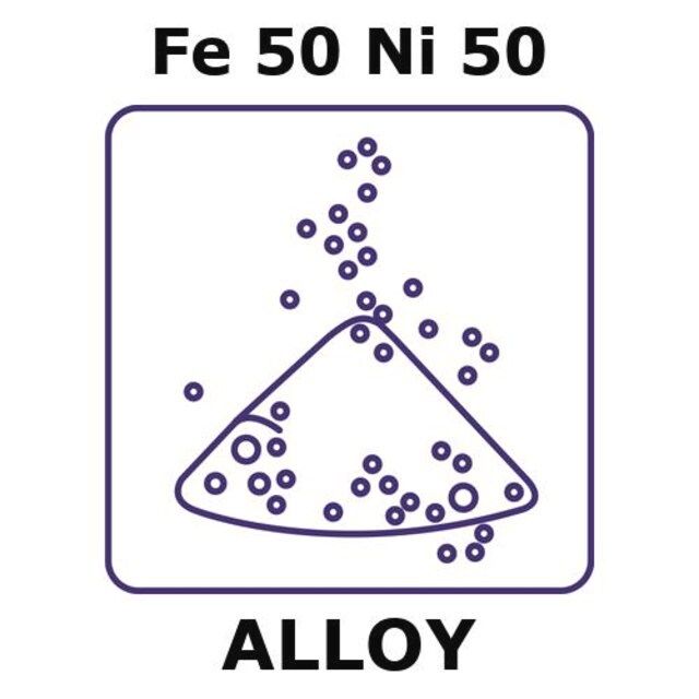 Iron-Nickel alloy, Fe50Ni50