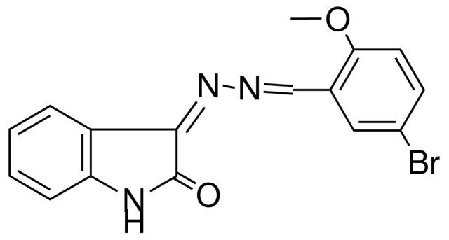 ISATIN, AZINE WITH 5-BROMO-ORTHO-ANISALDEHYDE