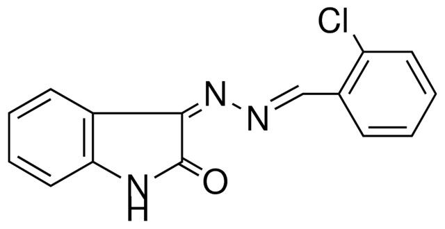 ISATIN, AZINE WITH 2-CHLOROBENZALDEHYDE