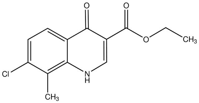 Ethyl 7-chloro-8-methyl-4-oxo-1,4-dihydroquinoline-3-carboxylate