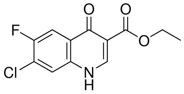 ETHYL 7-CHLORO-6-FLUORO-4-OXO-1,4-DIHYDRO-3-QUINOLINECARBOXYLATE