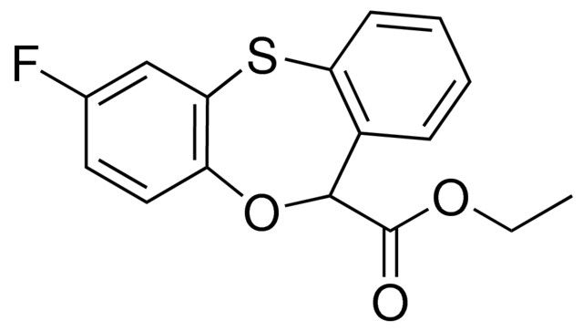 ETHYL 7-FLUORO-11H-DIBENZO(B,E)(1,4)OXATHIEPINE-11-CARBOXYLATE