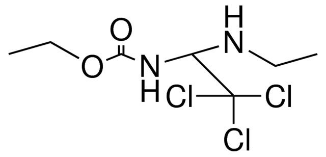 ETHYL N-(1-(ETHYLAMINO)-2,2,2-TRICHLOROETHYL)CARBAMATE