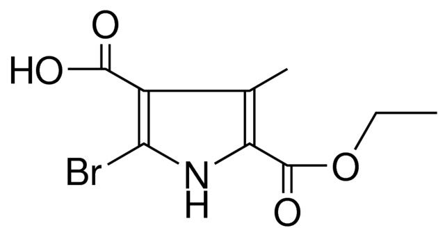 ETHYL 5-BROMO-4-CARBOXY-3-METHYL-2-PYRROLECARBOXYLATE