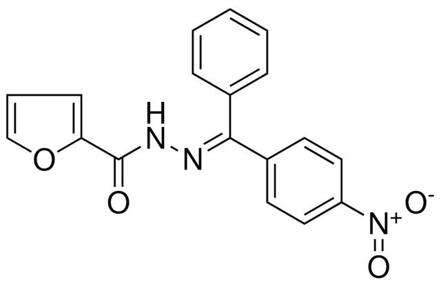 FURAN-2-CARBOXYLIC ACID ((4-NITRO-PHENYL)-PHENYL-METHYLENE)-HYDRAZIDE