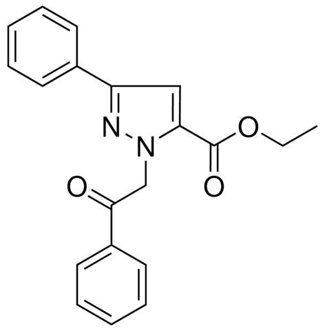 ETHYL 1-(2-OXO-2-PHENYLETHYL)-3-PHENYL-1H-PYRAZOLE-5-CARBOXYLATE