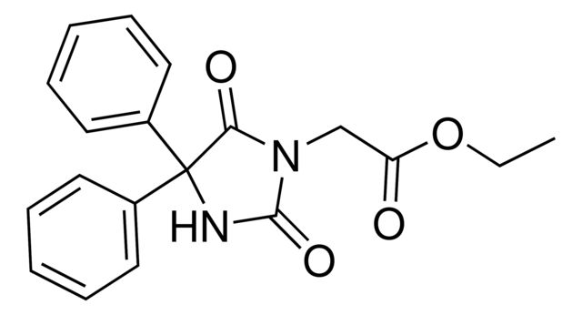 Ethyl (2,5-dioxo-4,4-diphenyl-1-imidazolidinyl)acetate