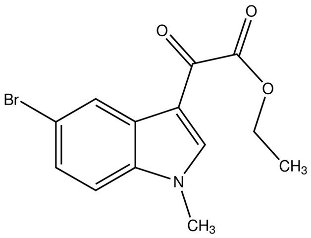 Ethyl 2-(5-bromo-1-methyl-1<i>H</i>-indol-3-yl)-2-oxoacetate