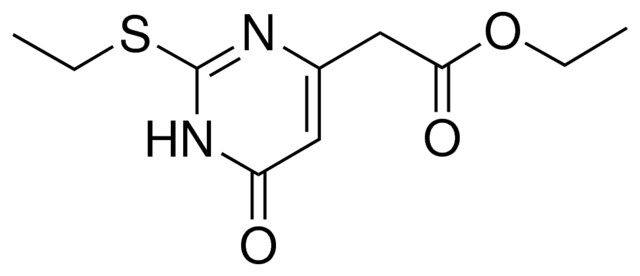 ETHYL [2-(ETHYLSULFANYL)-6-OXO-1,6-DIHYDRO-4-PYRIMIDINYL]ACETATE