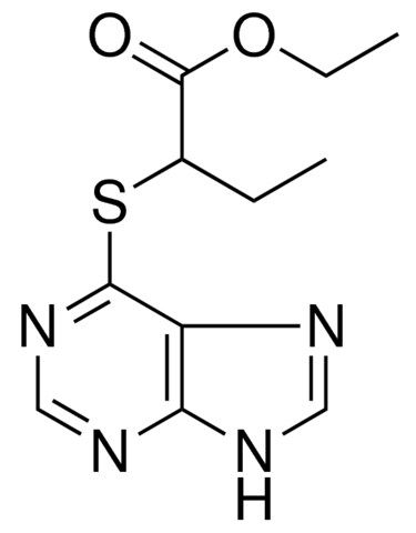 ETHYL 2-(9H-PURIN-6-YLTHIO)BUTANOATE