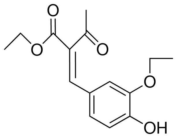 ETHYL 2-(4-HYDROXY-3-ETHOXYBENZYLIDENE)ACETOACETATE