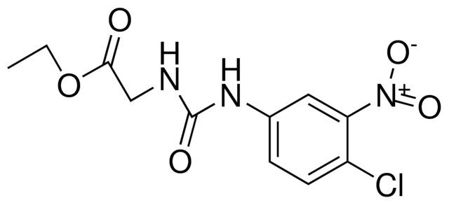 ETHYL 2-(4-CHLORO-3-NITROPHENYLUREIDO)ACETATE