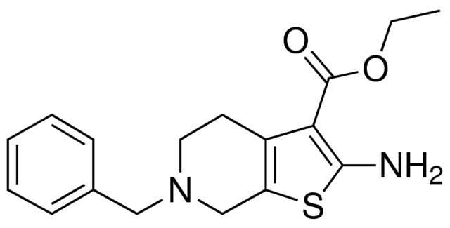 ethyl 2-amino-6-benzyl-4,5,6,7-tetrahydrothieno[2,3-c]pyridine-3-carboxylate